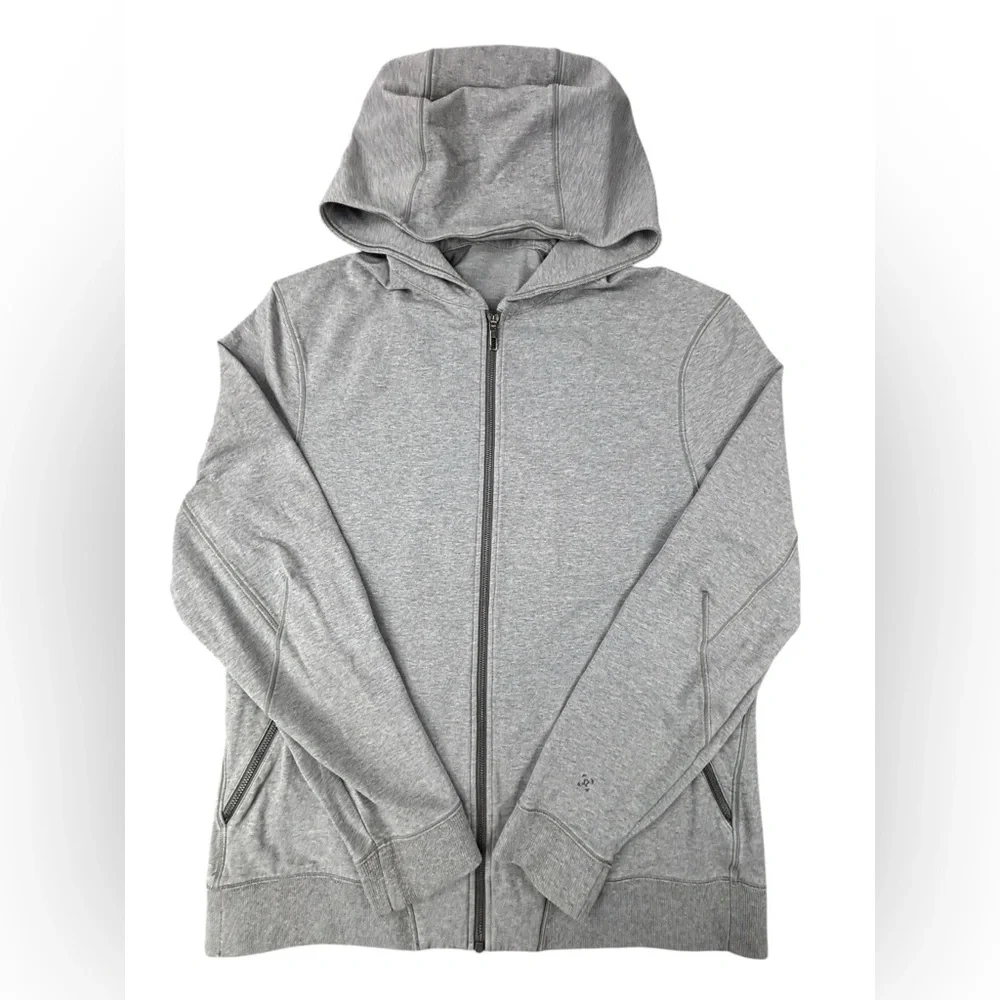 Lululemon‎ | Cross Cut Hoodie | Heathered Medium Grey | XL | Excellent Condition